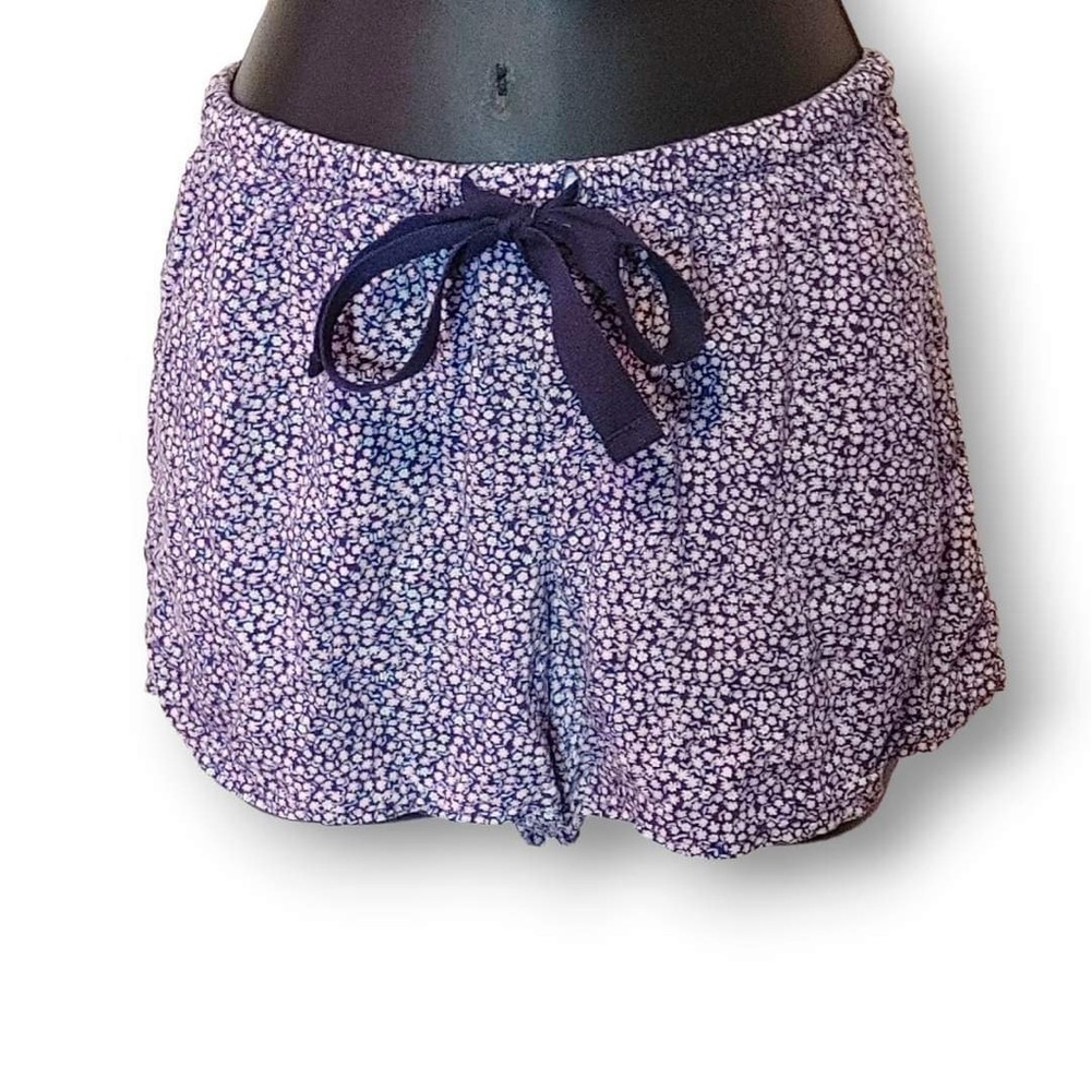 $5 Add on** Floral print sleep shorts